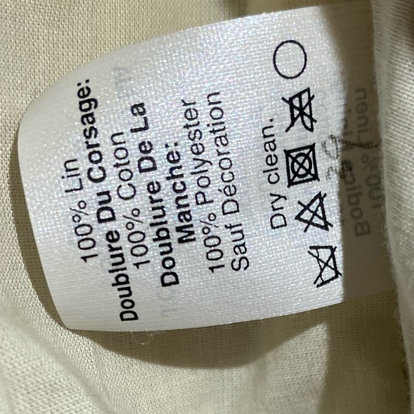 J. Crew Scallop Linen Jacket - Picture 5 of 9